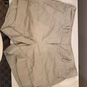 Theory Linen shorts